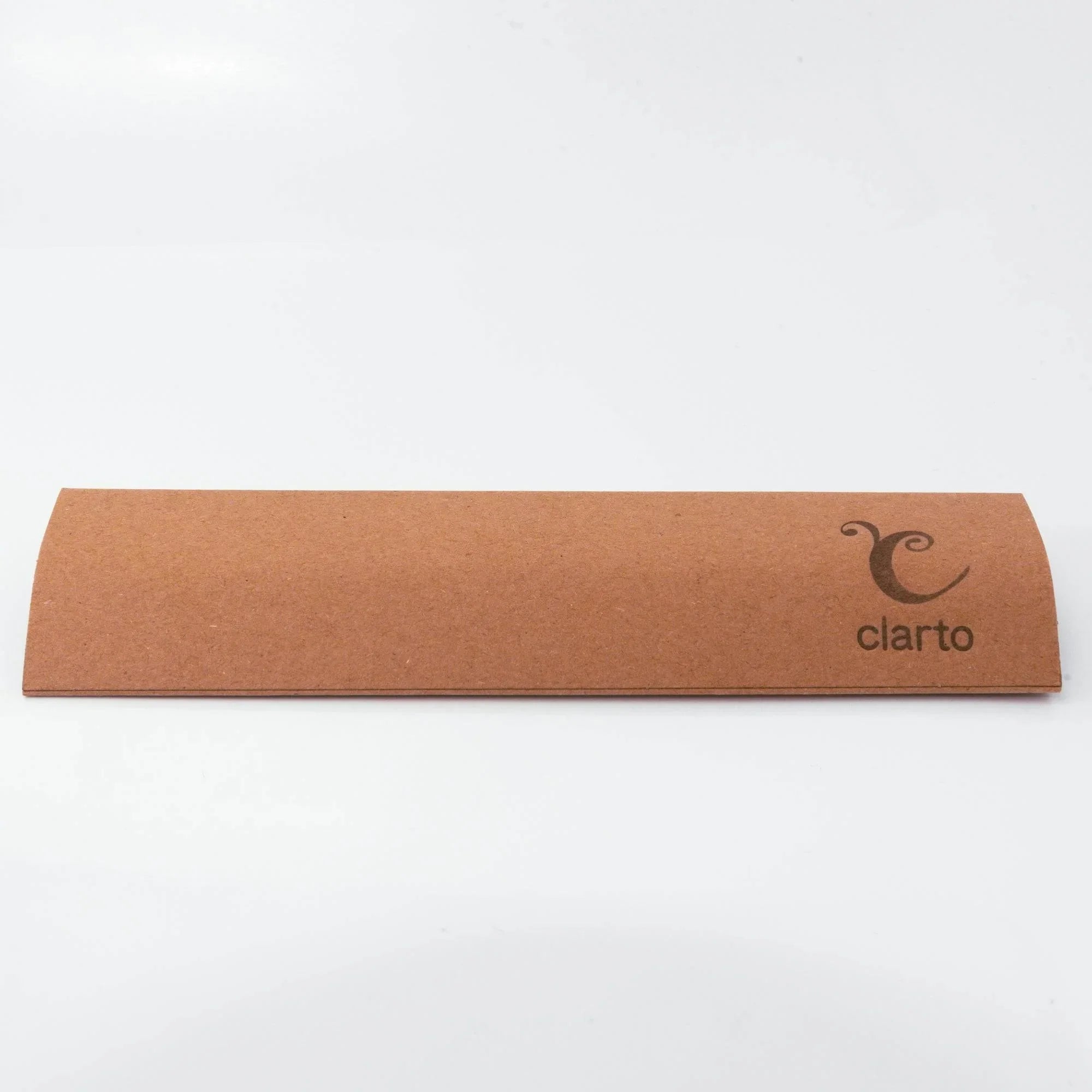 Front view of pastel pink Sakura glass dip pen with cherry blossom motifs and twisted glass construction with holder