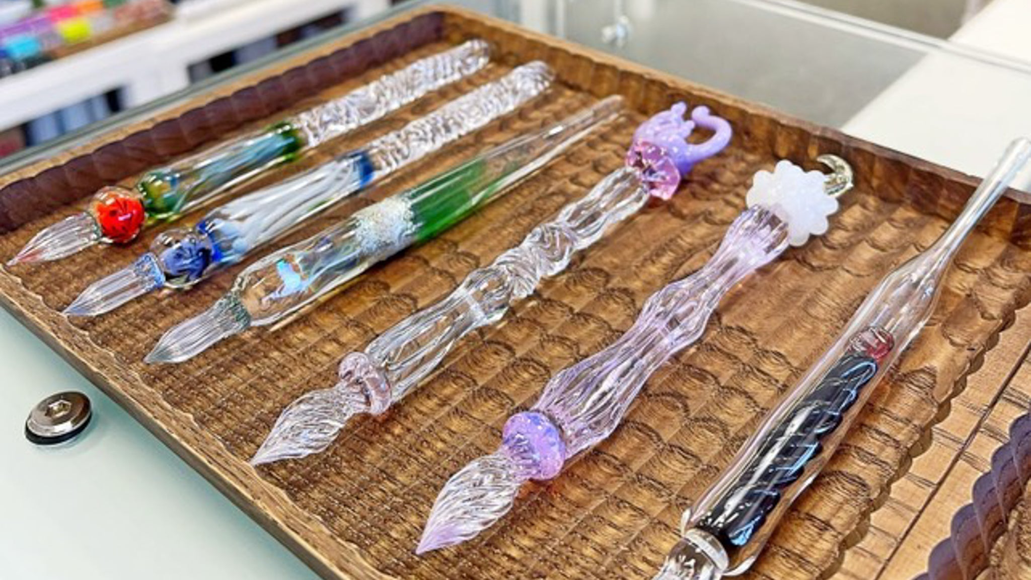 Japanese Glass Dip Pens Now at Little Craft Place: Discover Komorebi Stationery!