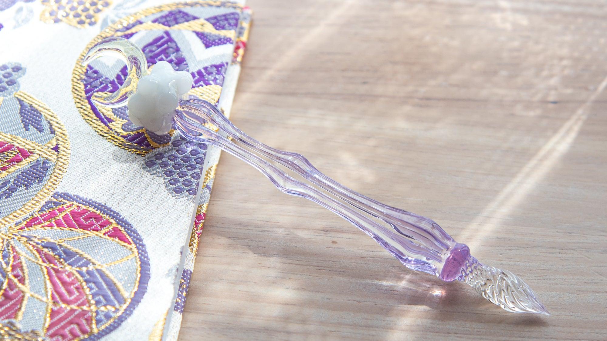 The Making of the Moonlit Cloud Glass Pen: A Journey of Artisanship - Komorebi Stationery