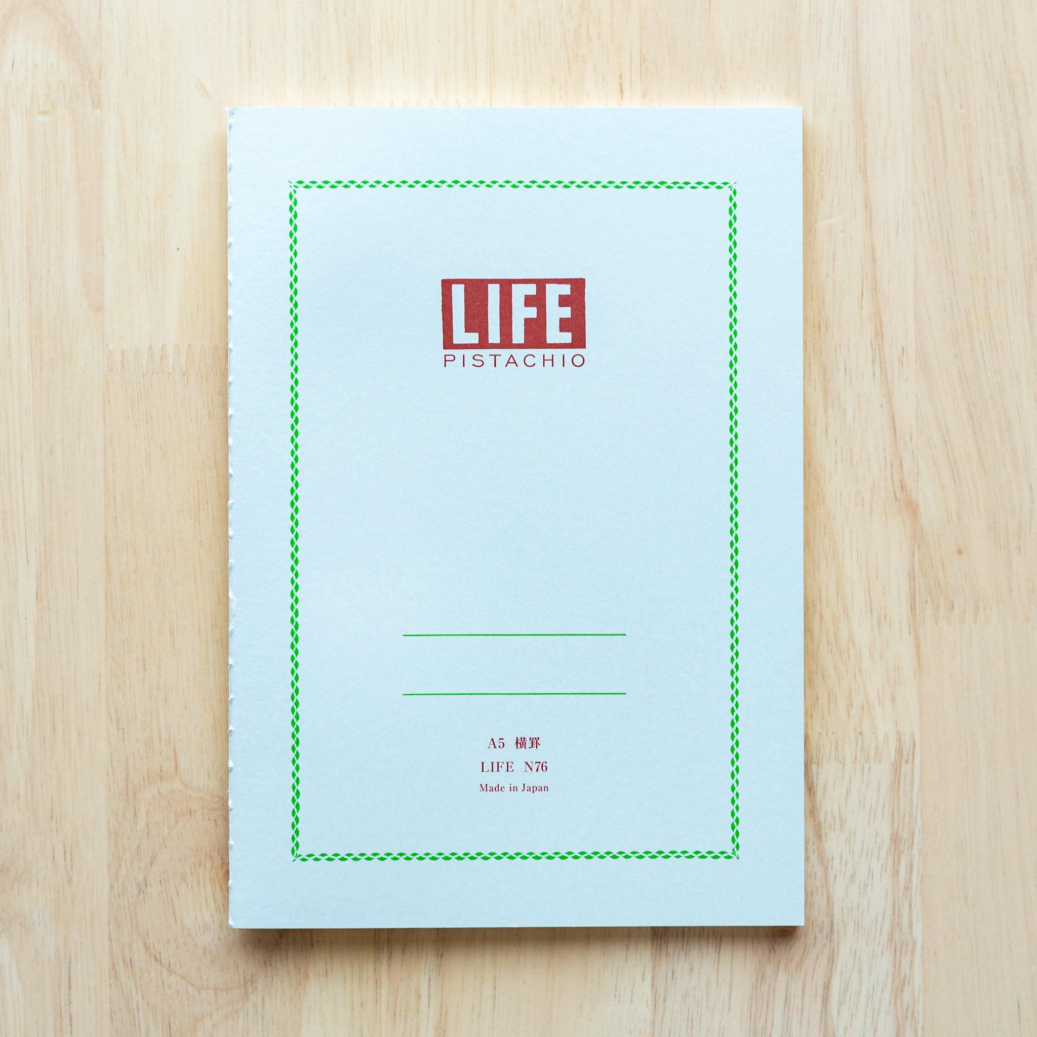 LIFE Pistachio Notebook