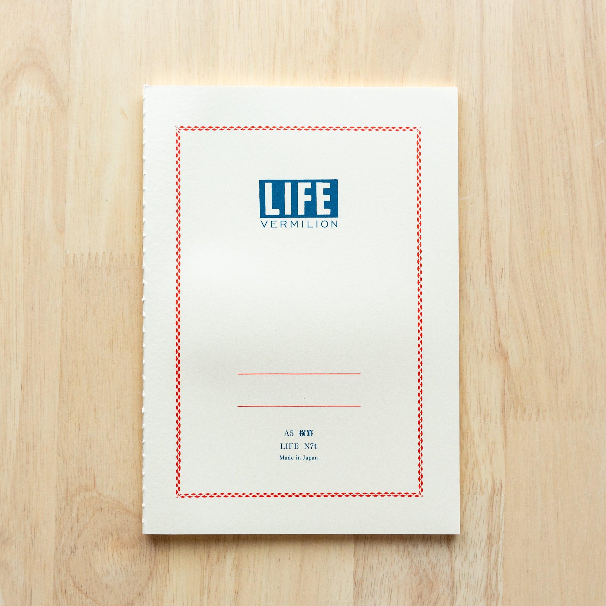 LIFE Vermilion Notebook