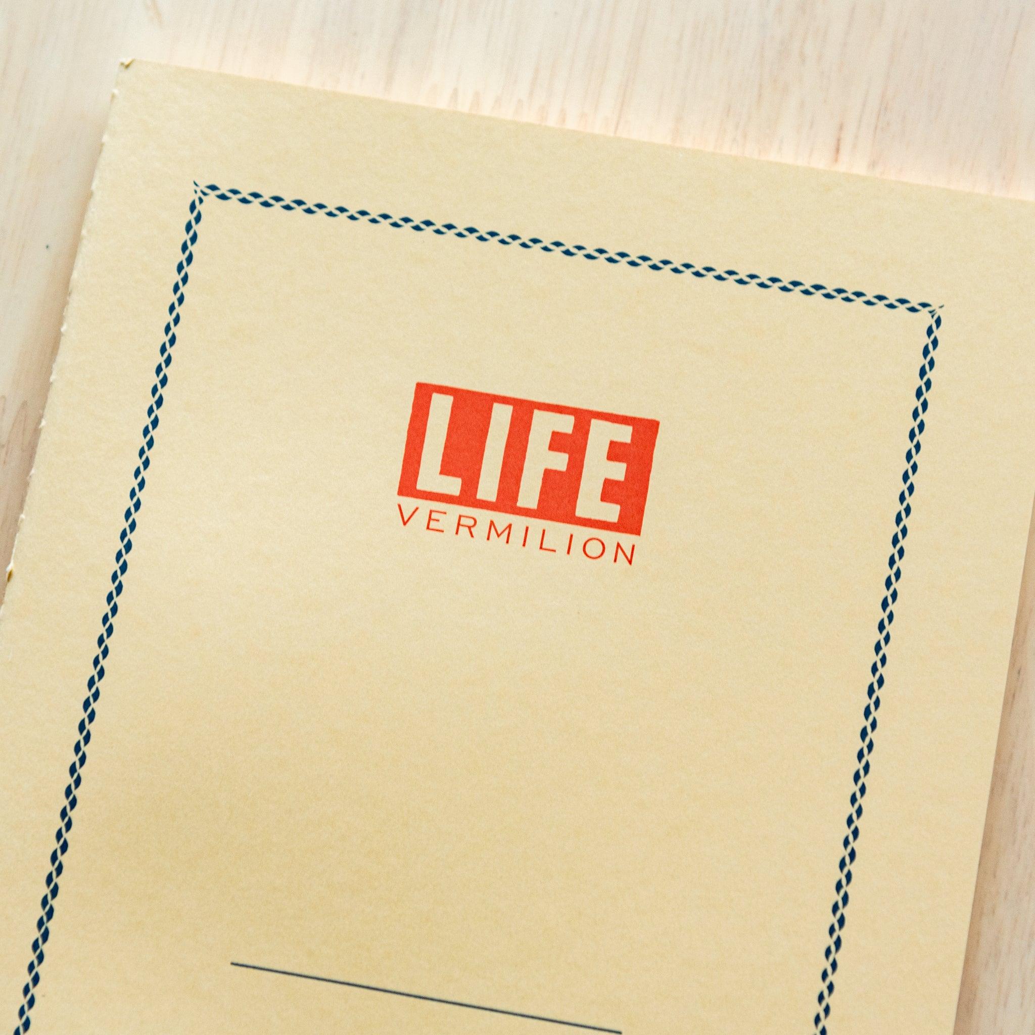 LIFE Vermilion Notebook