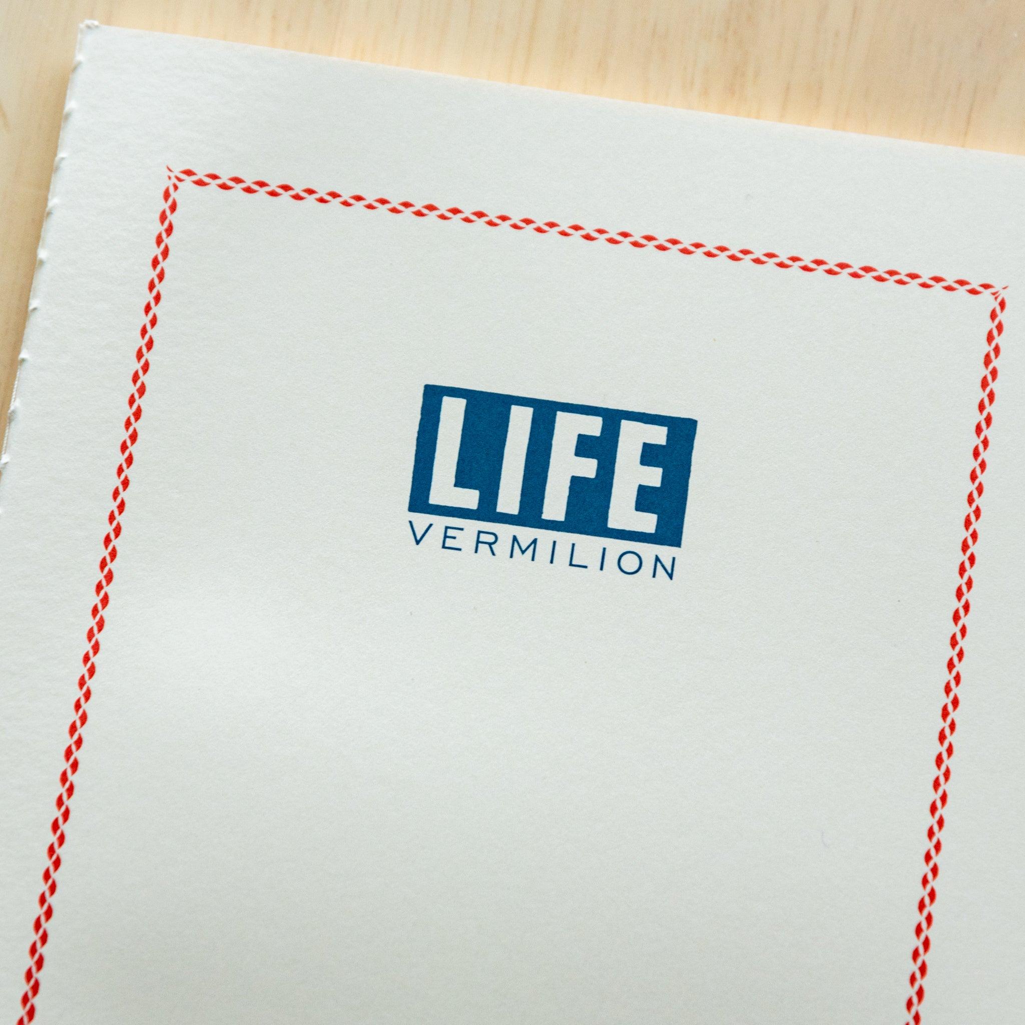 LIFE Vermilion Notebook