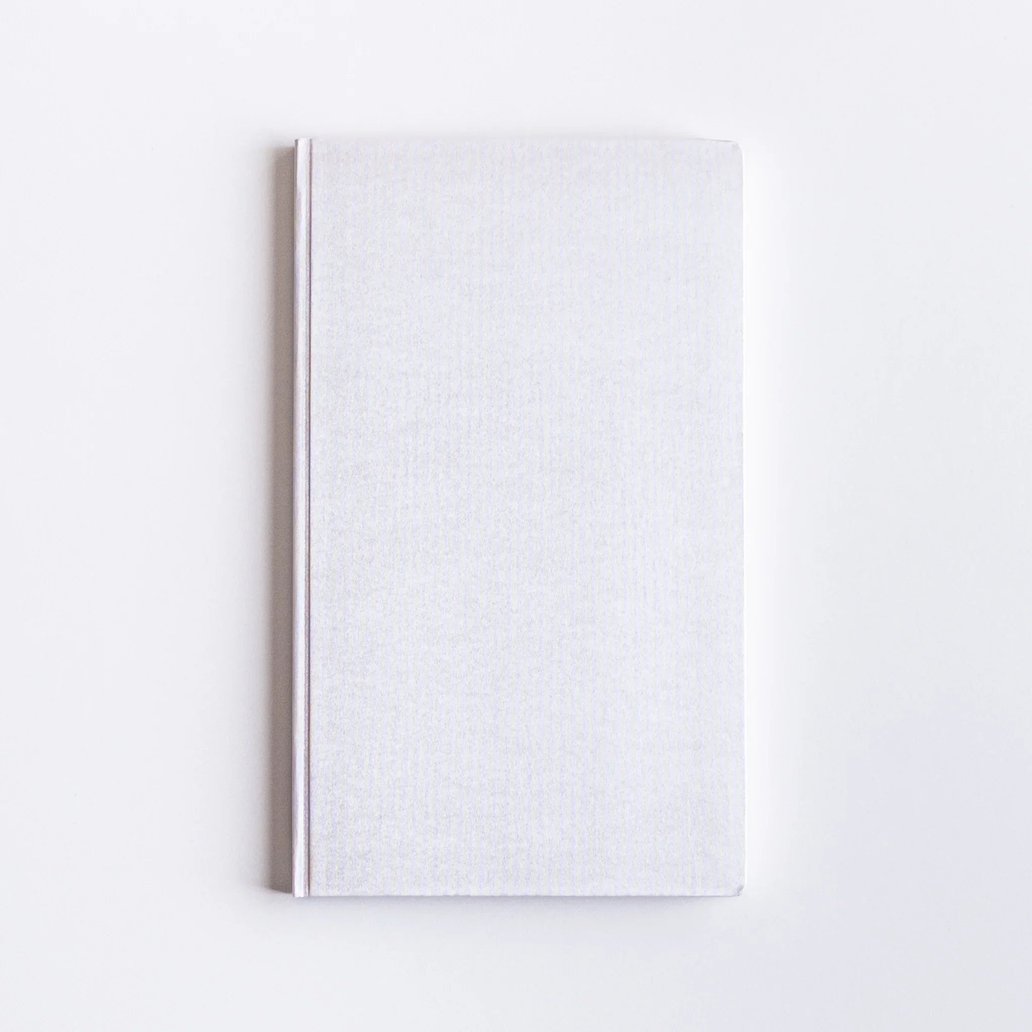 Minimalist Platinum cover of Dressco Spica Laid Bond Japanese Notebook B6.