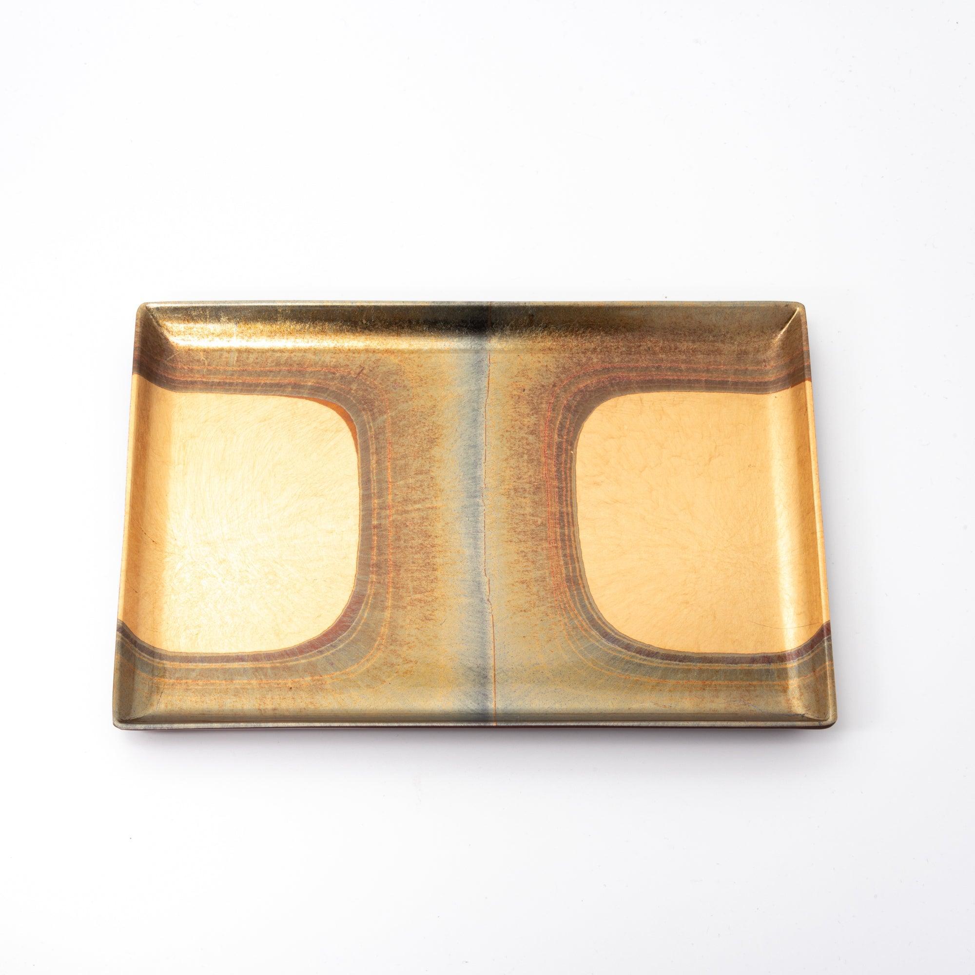 Gold Leaf Gradient Pen Tray - Komorebi Stationery