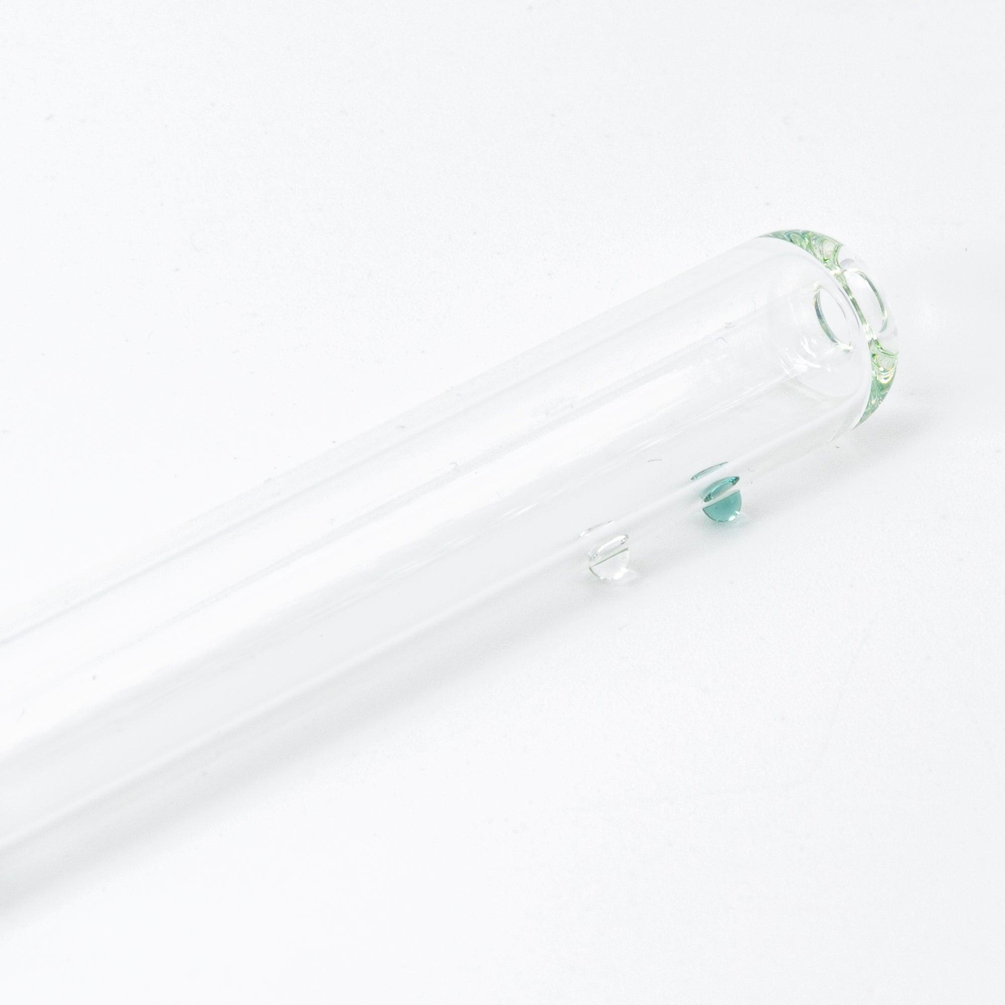 A Green candy motif is captured inside this elegant glass pen, offering a whimsical yet sophisticated design for any stationery enthusiast.