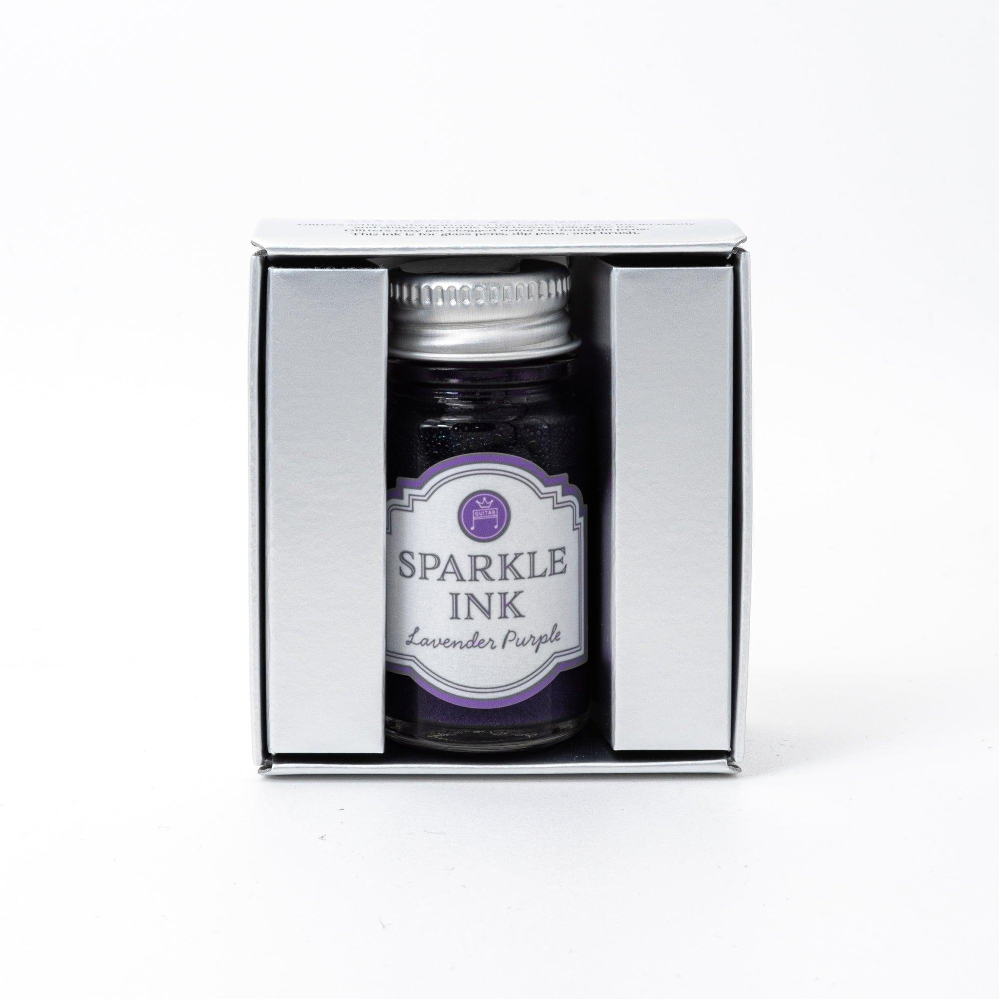 Guitar Sparkle Lavender Purple Shimmer Ink - Komorebi Stationery