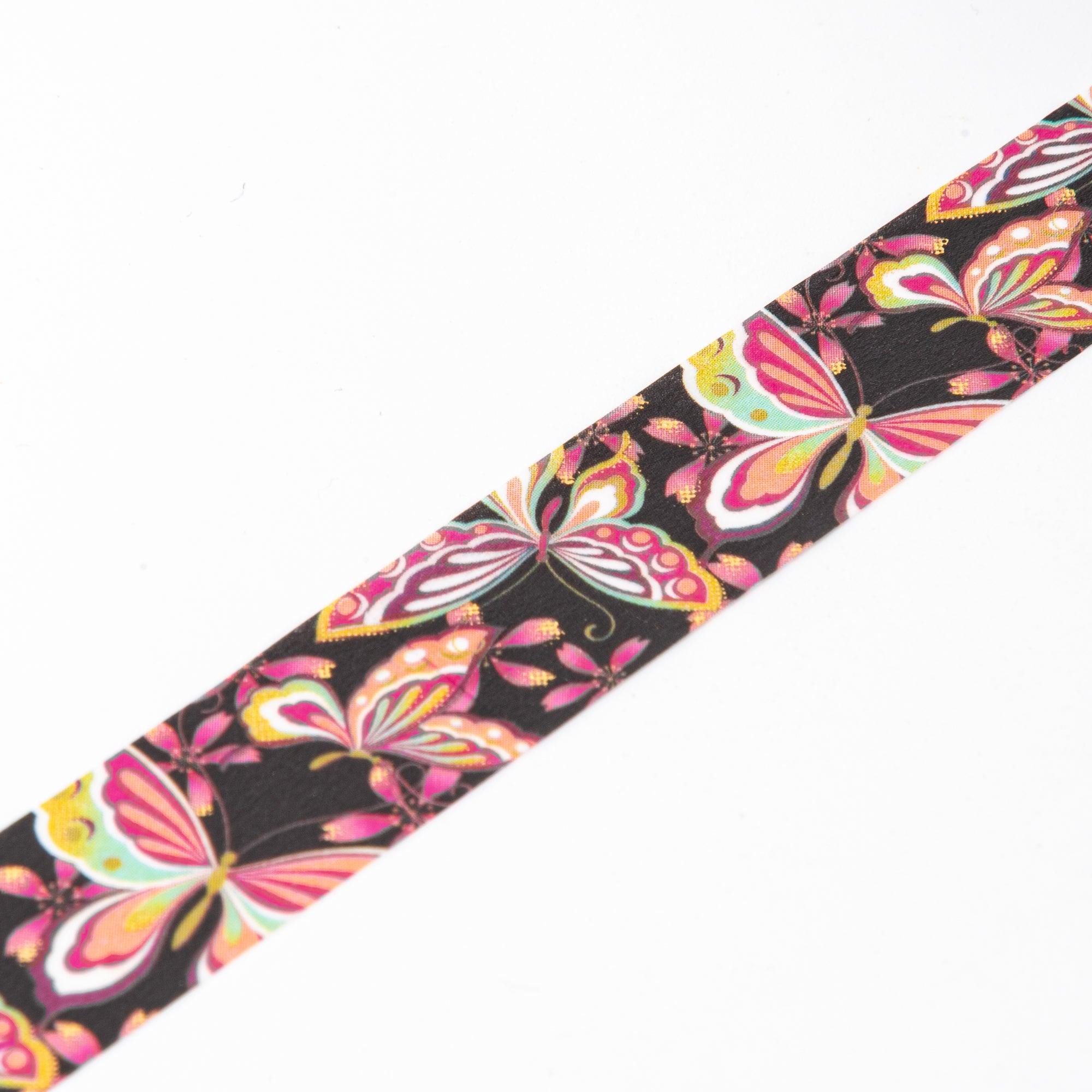 Kimono Beauty Series Sakura and Butterfly Iyo Washi Tape - Komorebi Stationery