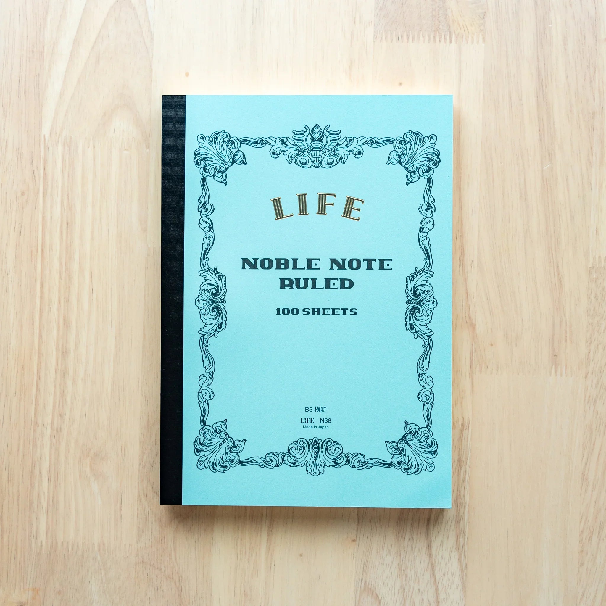 LIFE Noble quality notebook refined with refined binding and smooth writing pages with traditional Japanese craftsmanship