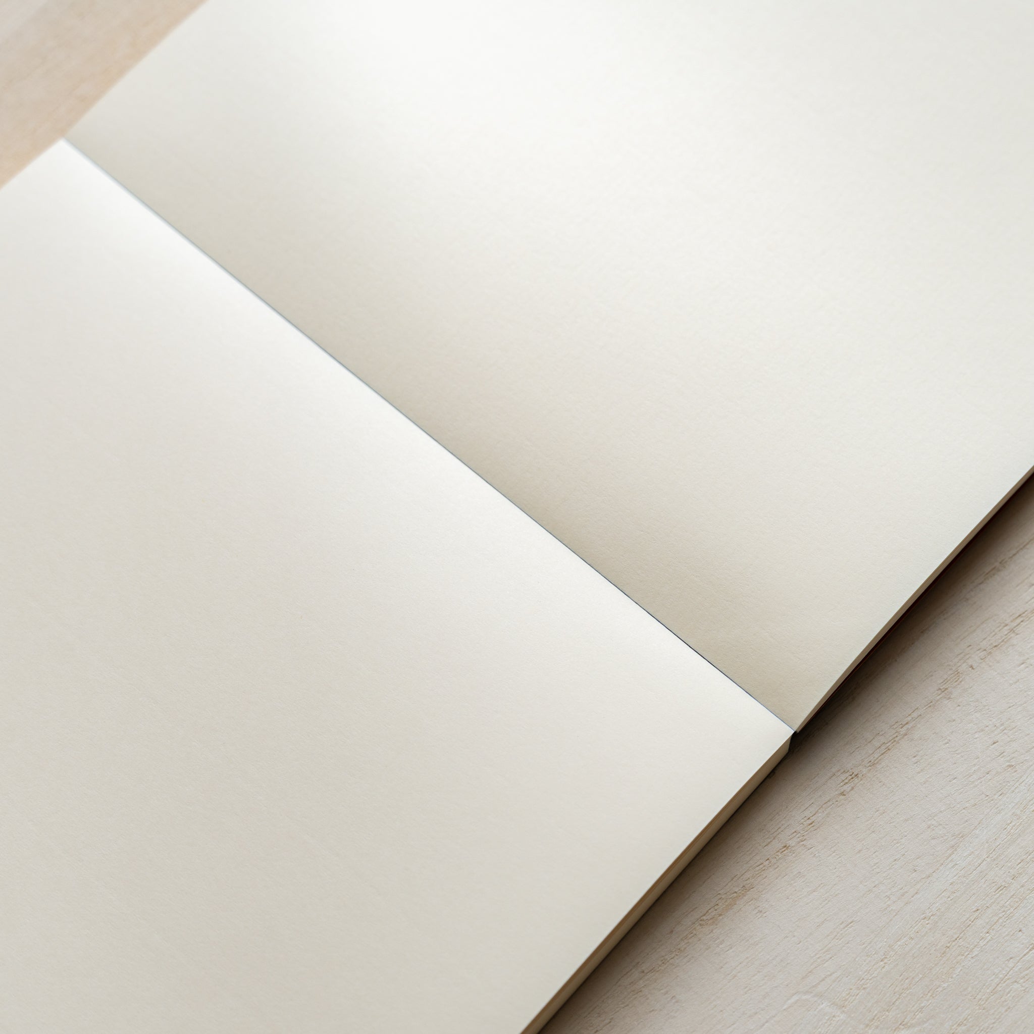 Life Noble writing pad with smooth cream paper texture shown in close-up, Japanese stationery pad ideal for fountain pen writing