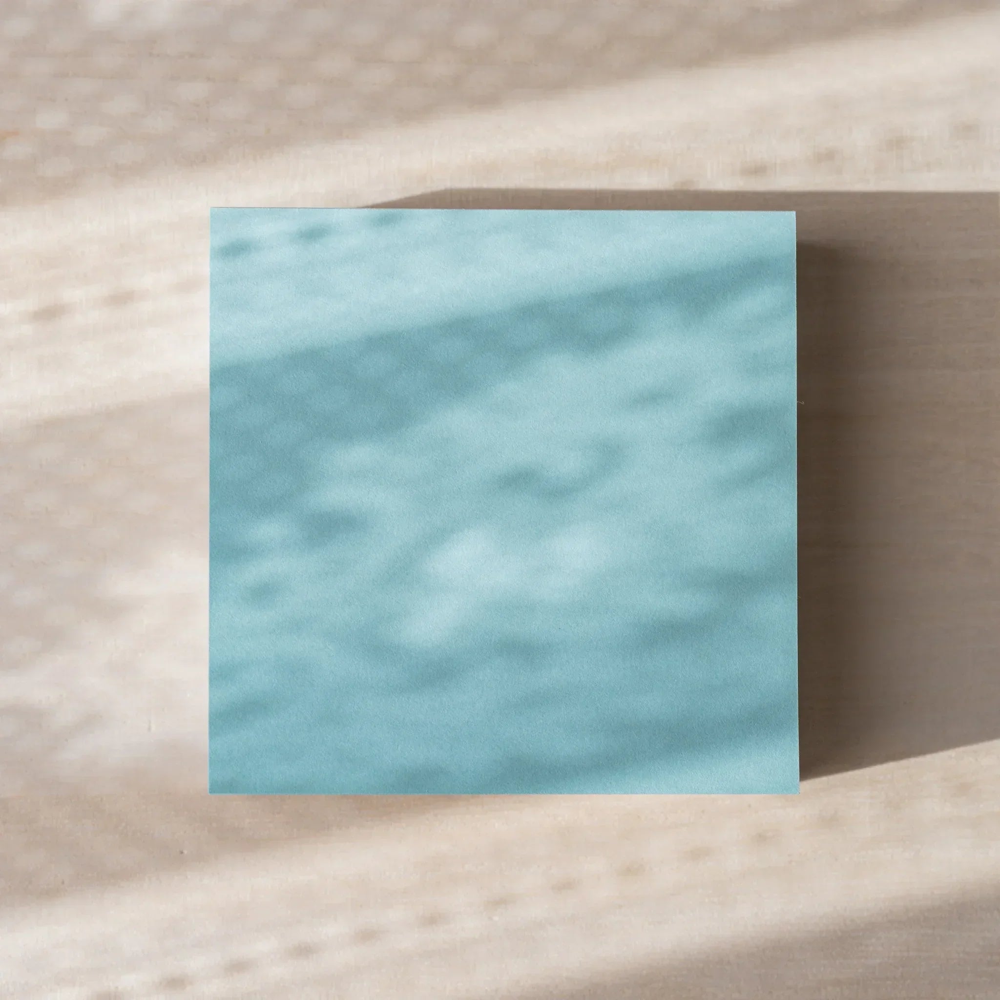 NT Rasha Paper Memo Pad (5 Colors), image 3: overhead perspective with clear detail presenting visual clarity