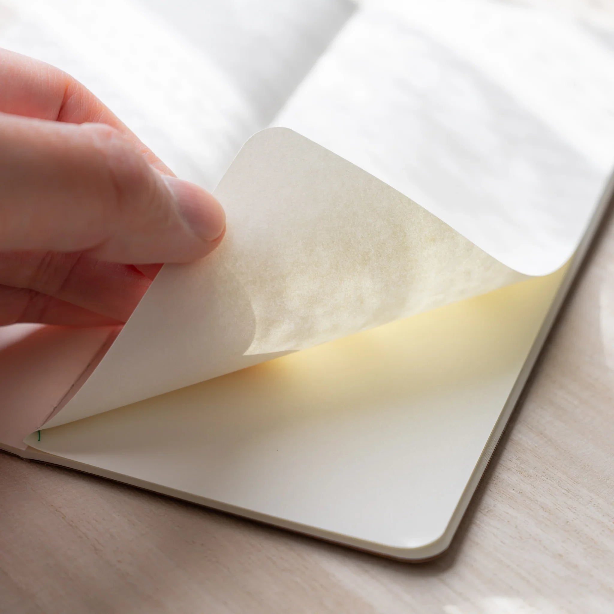 RO-BIKI Metro Map Notebook, detailed close-up of craftsmanship providing full visual representation and product details