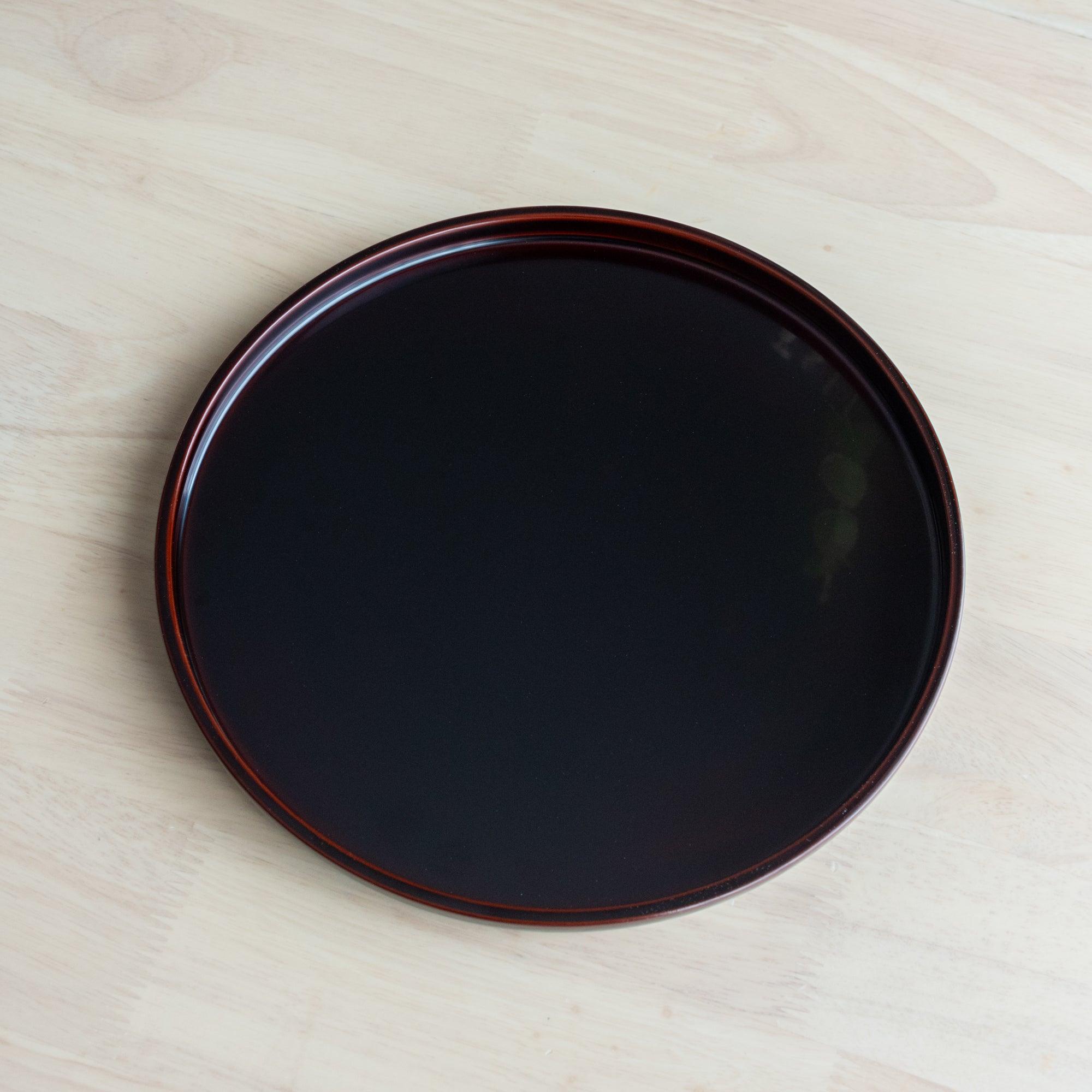 Tame-Nuri Black Echizen Lacquer Tray - Komorebi Stationery