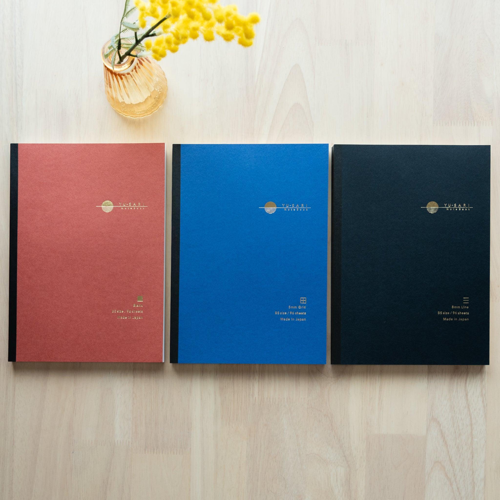 YU-SARI Fountain Pen Notebook - Komorebi Stationery