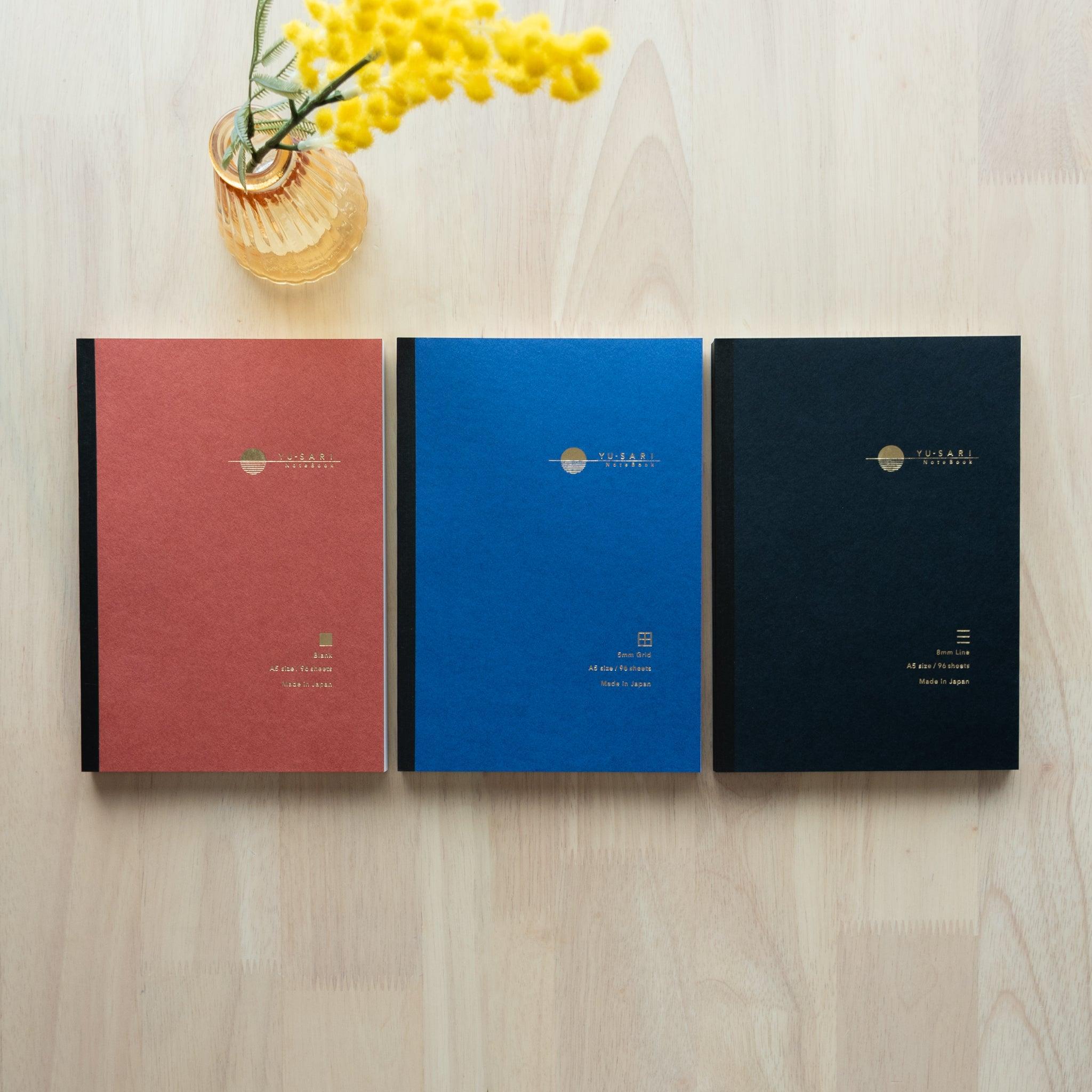 YU-SARI Fountain Pen Notebook - Komorebi Stationery