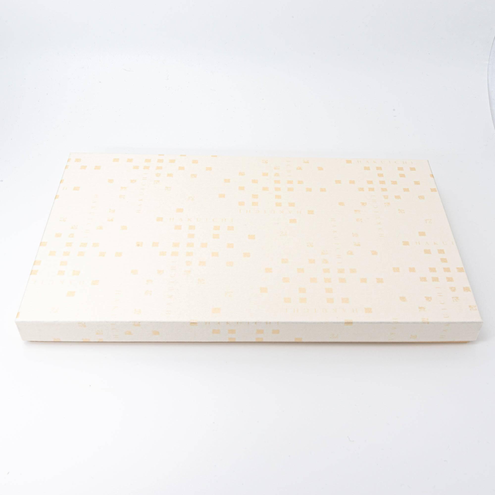 Bamboo Rectangular Pen Tray with Gold Leaf - Komorebi Stationery