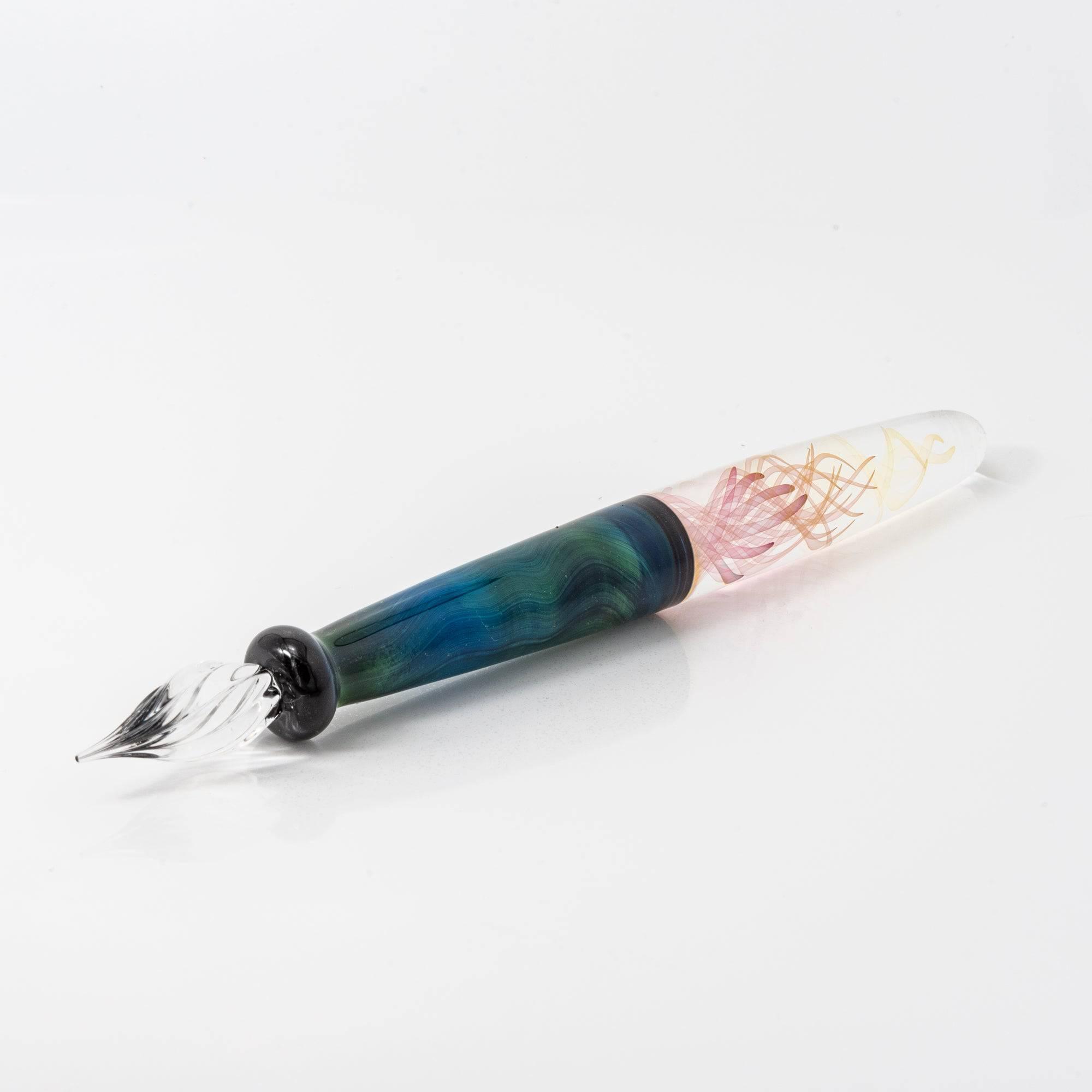 Earth Glass Dip Pen - Hanabi Glass Studio - Komorebi Stationery