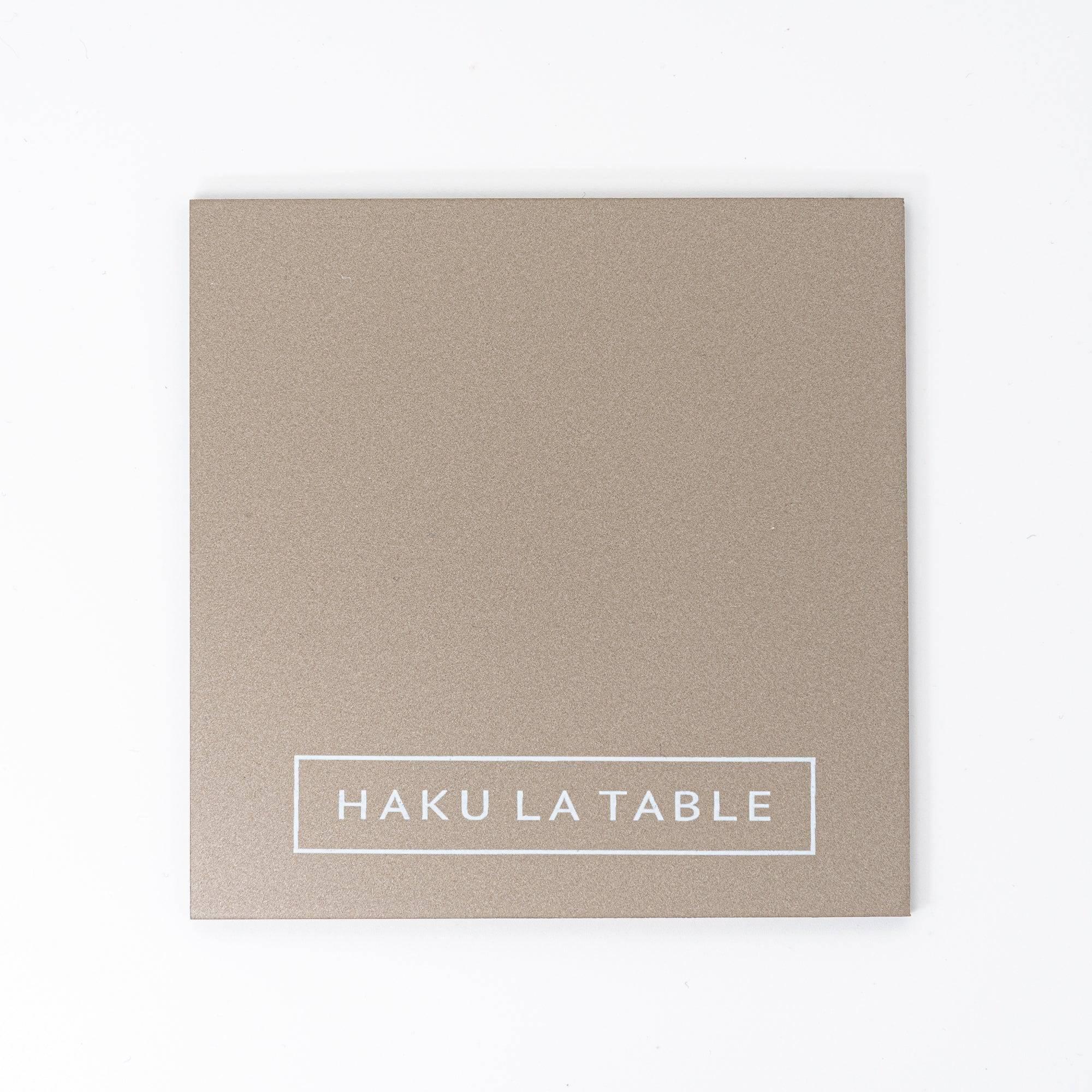 Gold Leaf Pen Tray HAKU LA TABLE Series - Komorebi Stationery