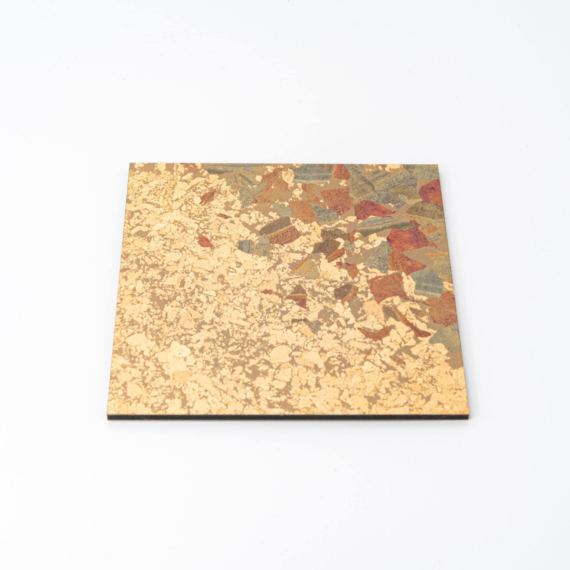 Gradation Gold Leaf Pen Tray HAKU LA TABLE Series - Komorebi Stationery