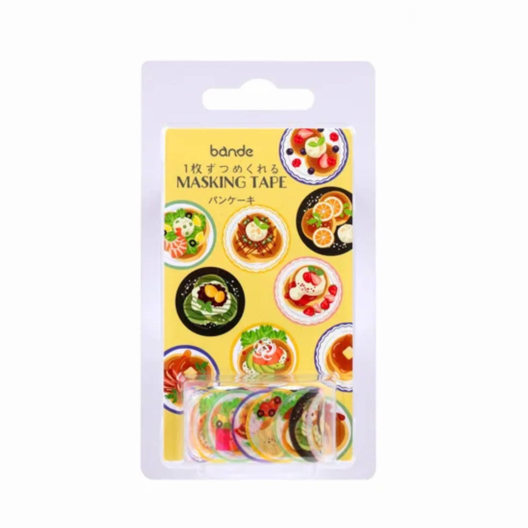 Pancake Washi Tape Sticker Roll - Bande - Komorebi Stationery