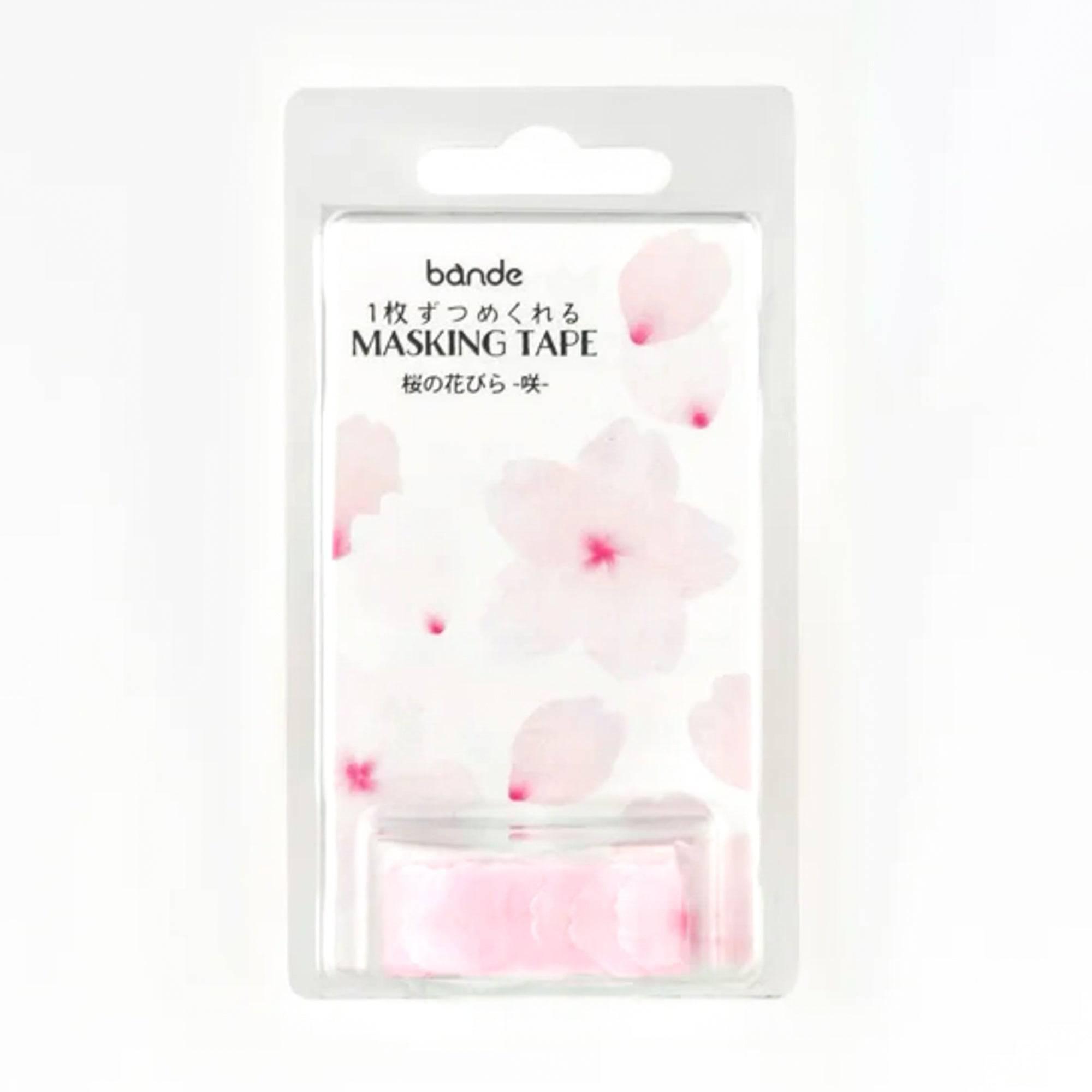 Sakura Petals Washi Tape Sticker Roll - Bande - Komorebi Stationery